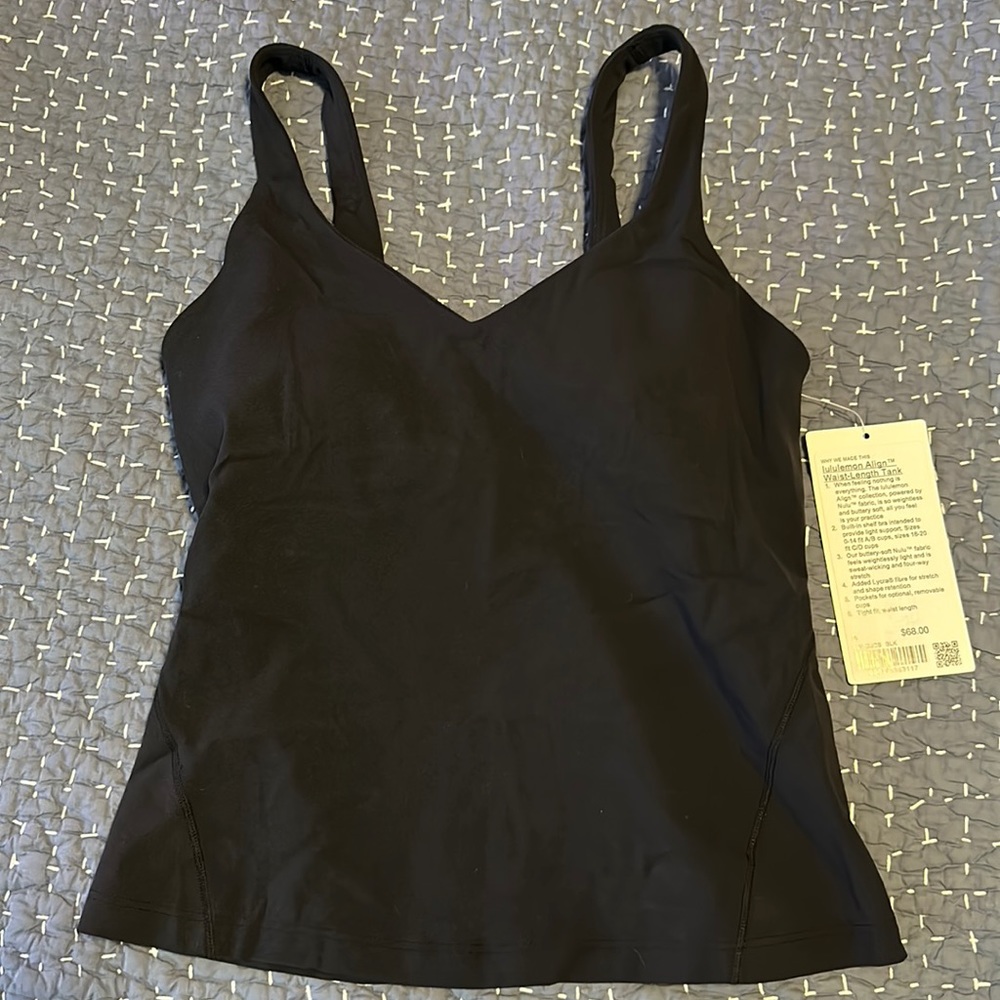 Lululemon NWT size 8 align tank
